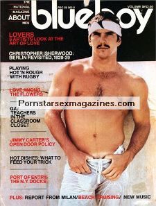 Blueboy Gay Magazine February 1977 - The Legendary Roger